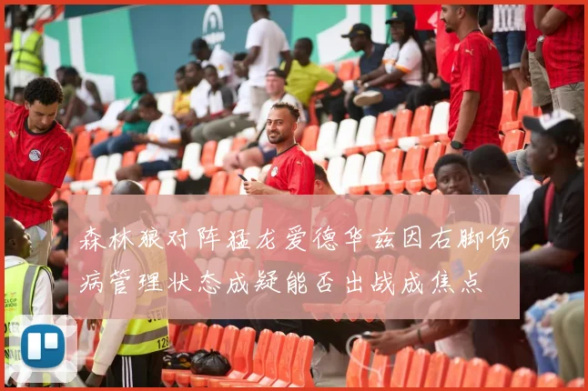 森林狼对阵猛龙爱德华兹因右脚伤病管理状态成疑能否出战成焦点